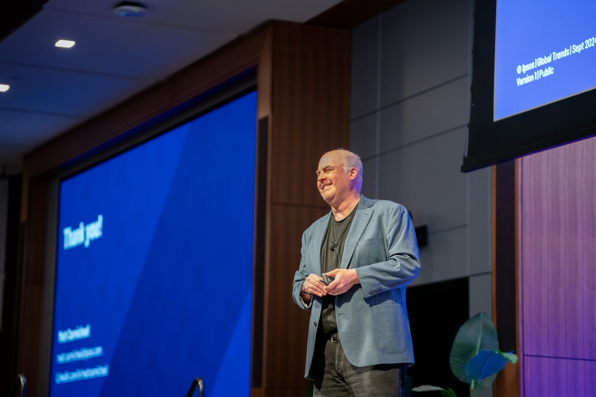 Matt Carmichael speaking at Marketing Summit